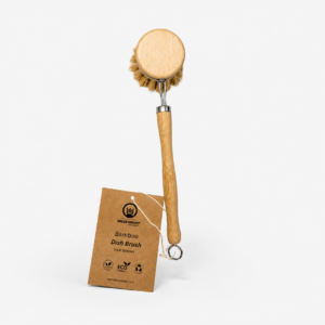 Bamboo dish brush