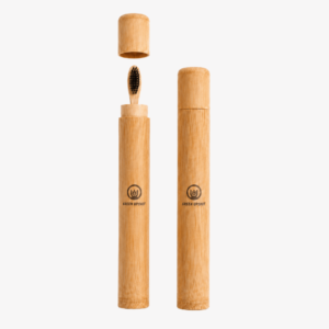 Bamboo Toothbrush Case