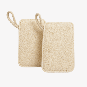 natural loofah pad